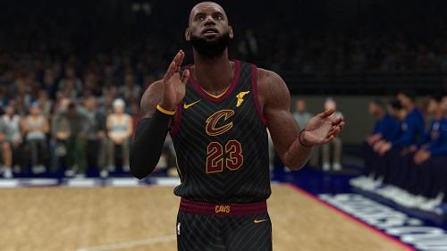 nba2k18詹姆斯v4版面补mod