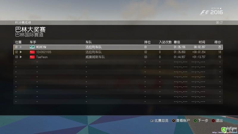 F1 2016首日4小时游戏体验 新巴库赛道多人试玩心得