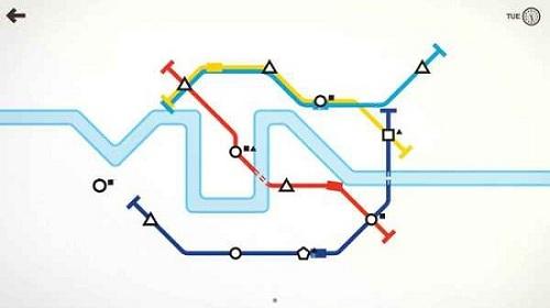 《迷你地铁》评测：点与线的完美结合 感受地铁之每