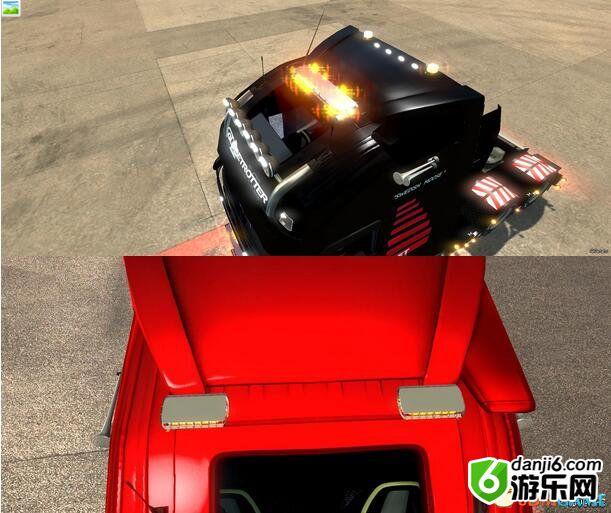 欧洲卡车模拟2 v1.28全卡车车型的闪光灯塔MODv1.3.1