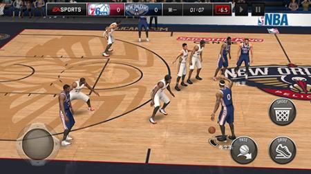 《NBA LIVE》手游：精英球员在手，全明星阵容我有