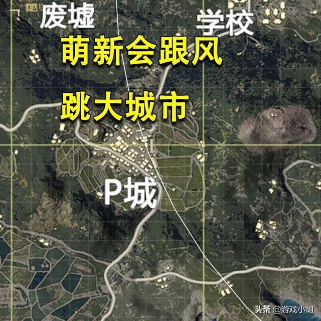 和平精英：跳伞地点选哪里好？看菜鸟和高手经常跳哪里吧