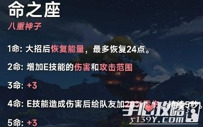 原神八重神子命座怎么抽取 原神八重神子命座效果