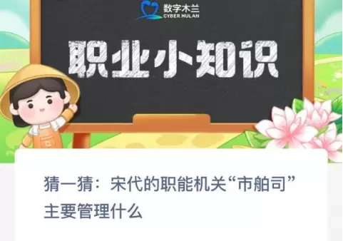 宋代的职能机关市舶司主要管理什么