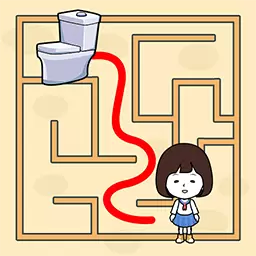 迷宫找厕所小