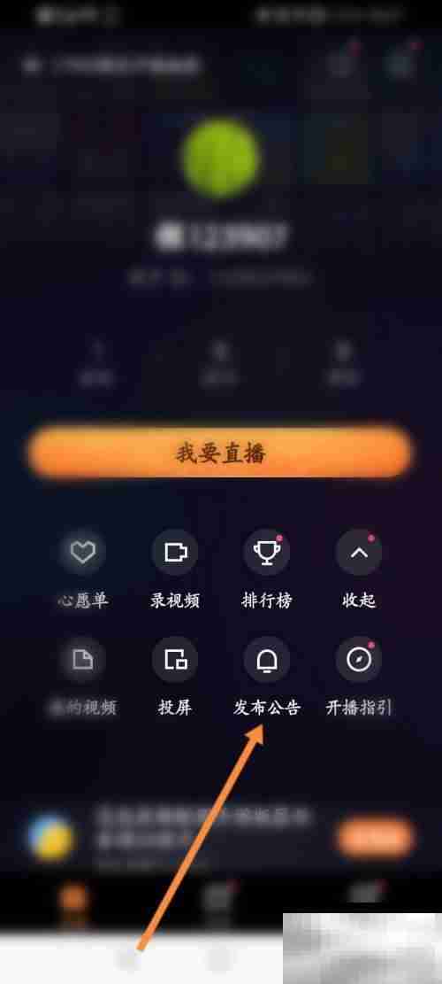 快手直播伴侣怎么发布公告 快手直播伴侣发布公告教程