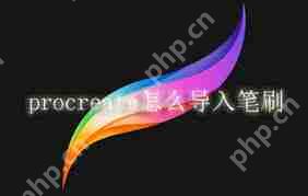 procreate绘画笔刷如何导入