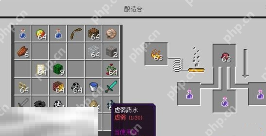 我的世界药水配方大全 炼药素材一览