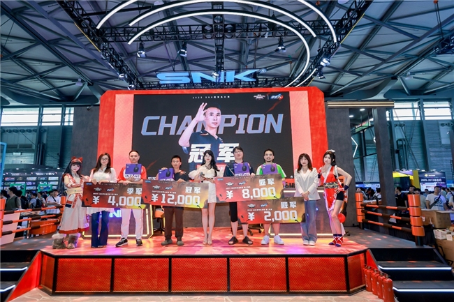 SNK 参展上海ChinaJoy圆满落幕!SCS 2025第二赛段晋级名单公布