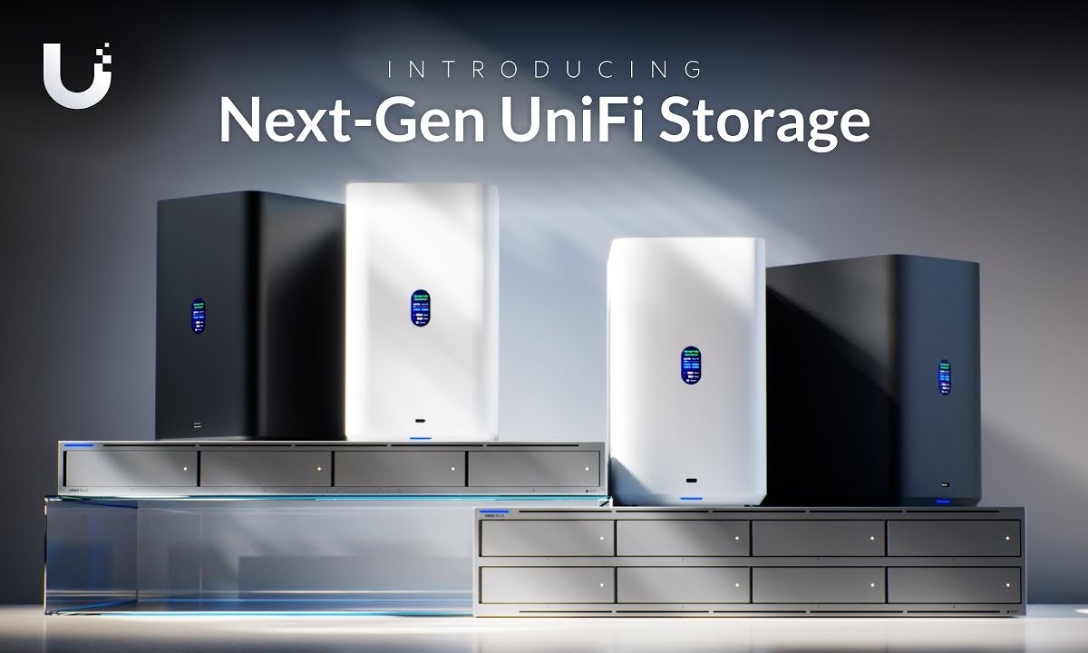 Ubiquiti推出UniFi UNAS新品:双盘位与四盘位桌面式NAS设备